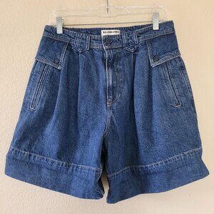 Free People Women's Blue Jean Shorts